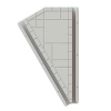 152 cm Dock Wedge